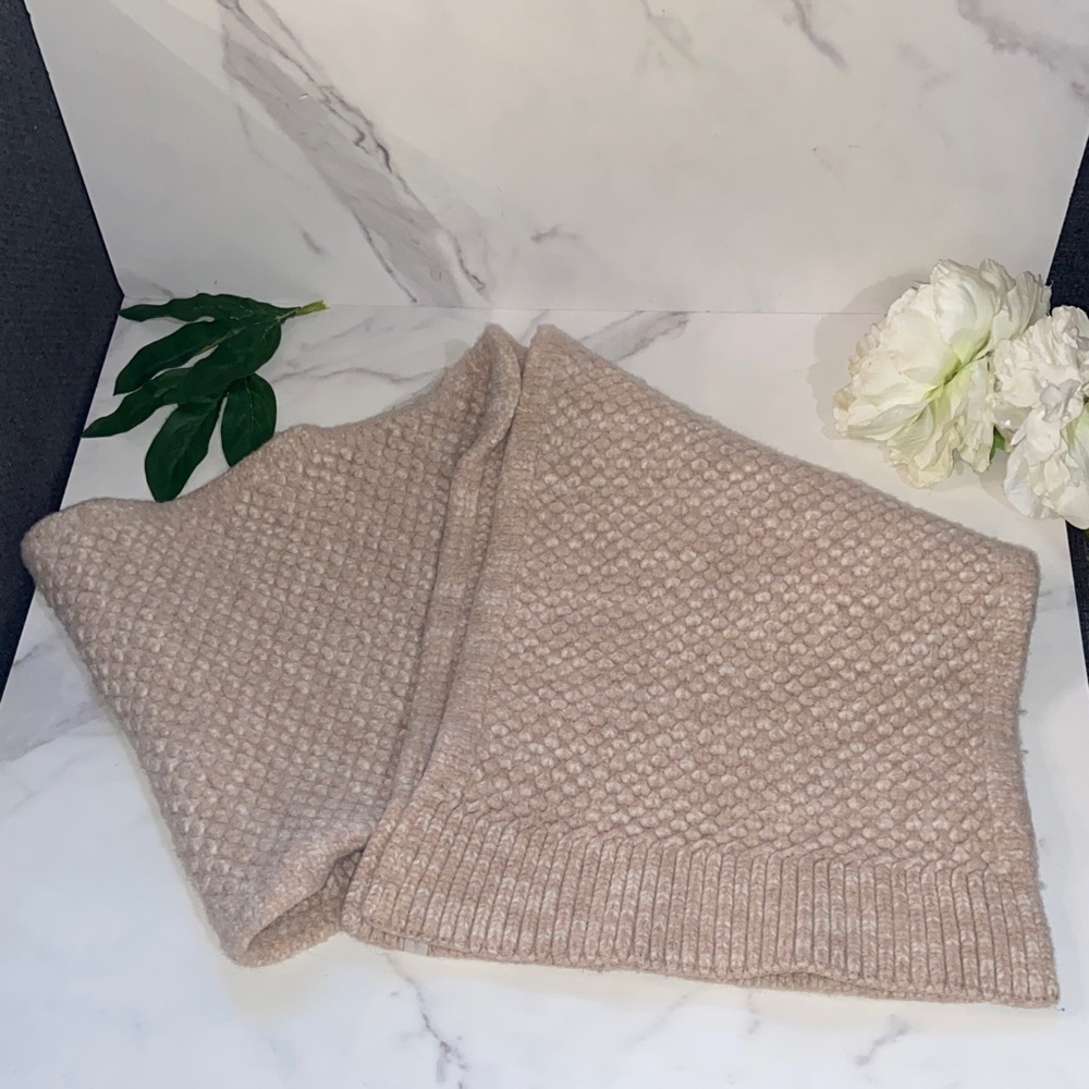 Banana Republic Taupe Knit Scarf